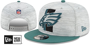 Eagles 2021 NFL TRAINING CAMP SNAPBACK Hat by New Era
