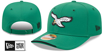 Eagles 2026 NFL HISTORIC SIDELINE SNAPBACK Green Hat by New Era