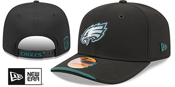 Eagles 2026 NFL SIDELINE SNAPBACK Black Hat by New Era