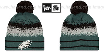 Eagles SPEC-BLEND Knit Beanie Hat by New Era