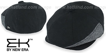 EK HERRING-HYBRID NEWSBOY Black Hat by New Era