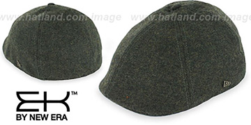 EK TWEED DUCKBILL Olive Driver Hat by New Era