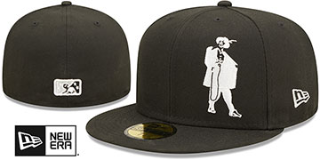Empire 66ers THEME NIGHT Black Fitted Hat by New Era