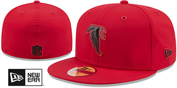 Falcons 2026 NFL HISTORIC SIDELINE Red Fitted Hat by New Era