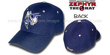 Georgia Tech DHS Fitted Hat by ZEPHYR - navy