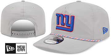 Giants 1920 ROPE SNAPBACK Grey Hat by New Era