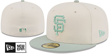 Giants 2026 COLOR PACK Cream-Sage Fitted Hat by New Era