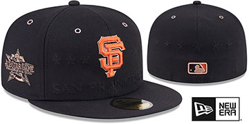 Giants 2026 MLB ALL-STAR GAME Black Fitted Hat by New Era
