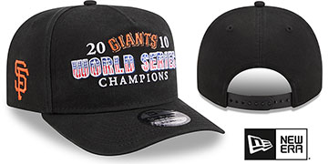 Giants HISTORIC CHAMPIONS AF SNAPBACK Black Hat by New Era