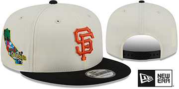 Giants LOCALIZED SNAPBACK Chrome-Black Hat by New Era