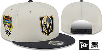 Golden Knights LOCALIZED SNAPBACK Chrome-Grey  Hat by New Era