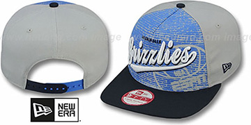 Grizzlies ESPN BRICK A-FRAME SNAPBACK Hat by New Era