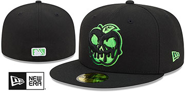 Hillcats 2026 THEME NIGHT Black Fitted Hat by New Era