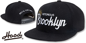 Hood NOTORIOUS BROOKLYN SNAPBACK Black Hat