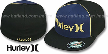 Hurley ONLY CORP FLEXFIT Navy-Black Hat