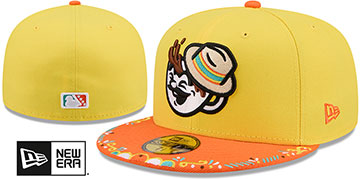 Indians 2026 COPA DE LA DIVERSION Yellow-Orange Fitted Hat by New Era