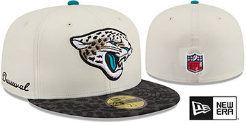 Jaguars NFL RIVALRIES Stone-Multi Fitted Hat by New Era