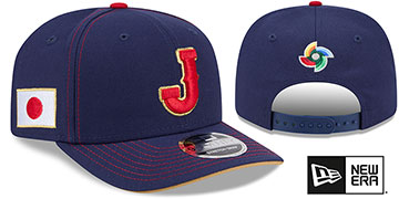Japan 2026 WBC GAME STRETCH-SNAP Navy Hat by New Era