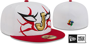 Japan WBC COUNTRY CONNECT White-Red Fitted Hat by New Era