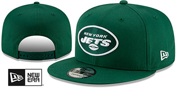 Jets TEAM-BASIC SNAPBACK Green Hat by New Era