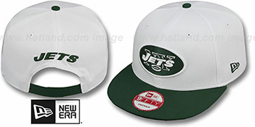 Jets WHITETOP SNAPBACK White-Green Hat by New Era