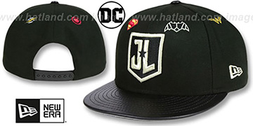 Justice League MEMBERS SNAPBACK Black Hat by New Era