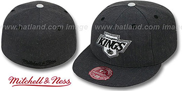 Kings GREY HEDGEHOG Fitted Hat by Mitchell and Ness