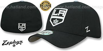 Kings SHOOTOUT Black Fitted Hat by Zephyr