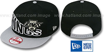 Kings VINTAGE STOKED SNAPBACK Black-Grey Hat by New Era