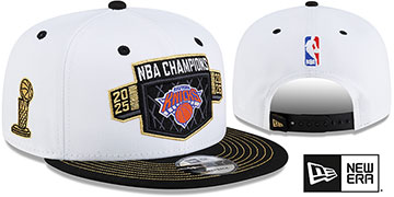 Knicks 2026 NBA CHAMPS LOCKER ROOM SNAPBACK Hat by New Era