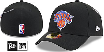 Knicks 2026 NBA ON-STAGE CRYSTAL DRAFT Black Fitted Hat by New Era