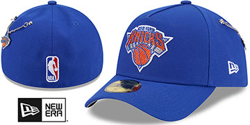 Knicks 2026 NBA ON-STAGE CRYSTAL DRAFT Royal Fitted Hat by New Era