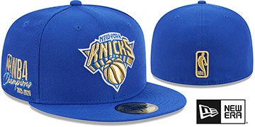 Knicks 2026 RING CEREMONY Royal Fitted Hat by New Era