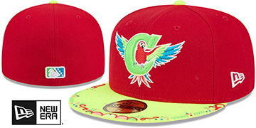 Knights 2026 COPA DE LA DIVERSION Red-Yellow Fitted Hat by New Era
