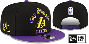 Lakers 23-24 CITY-EDITION SNAPBACK Hat by New Era
