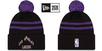 Lakers 25-26 CITY-EDITION Knit Beanie Hat by New Era