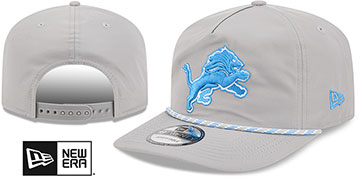 Lions 1920 ROPE SNAPBACK Grey Hat by New Era
