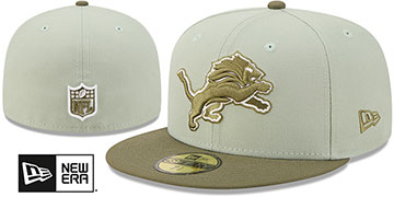 Lions 2026 COLOR PACK Sage-Olive Fitted Hat by New Era