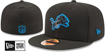 Lions 2026 'NFL SIDELINE' Black Fitted Hat by New Era