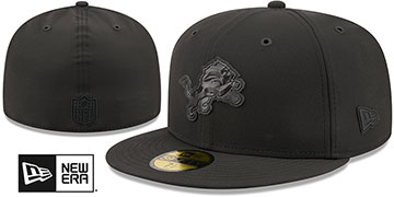 Lions 2026 NFL SIDELINE Black-Black Fitted Hat by New Era