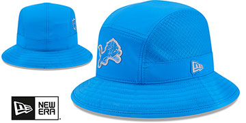 Lions 2026 NFL SIDELINE BUCKET Blue Hat by New Era
