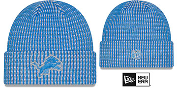 Lions 2026 SIDELINE WAFFLER Knit Beanie Hat by New Era