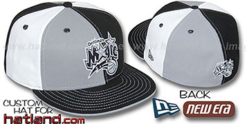 Magic PINWHEEL Grey-Black-White Fitted Hat by New Era