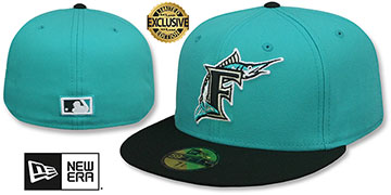 Marlins '1995 ROAD COOPERSTOWN' Fitted Hat by New Era