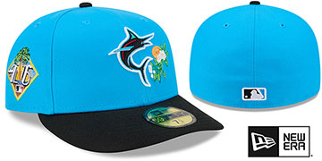 Marlins 2026 PRECURVED SPRING TRAINING Fitted Hat by New Era