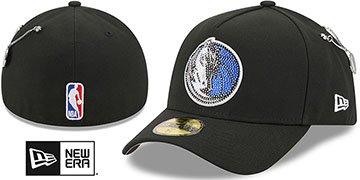 Mavericks 2026 NBA ON-STAGE CRYSTAL DRAFT Black Fitted Hat by New Era