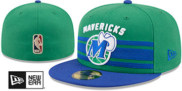 Mavericks 2026 NBA TIP OFF Green-Royal Fitted Hat by New Era