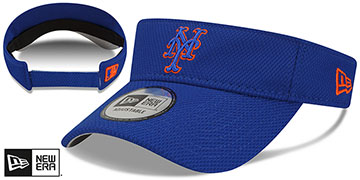 Mets 2022 BATTING PRACTICE VISOR Royal by New Era