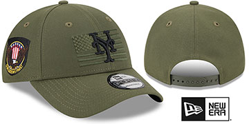 Mets 2023 ARMED FORCES STARS N STRIPES SNAPBACK Hat by New Era
