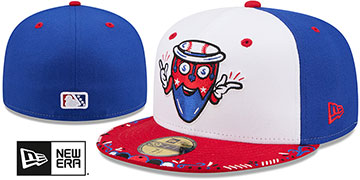 Mets 2026 COPA DE LA DIVERSION White-Royal-Red Fitted Hat by New Era